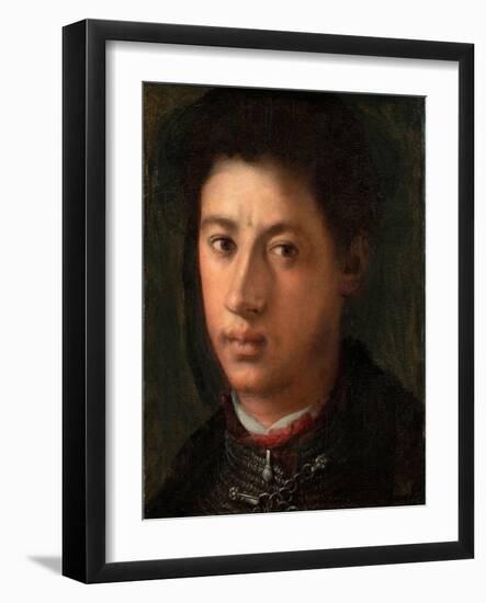 Portrait of Alessandro De' Medici (1510-153), 1534-1535-Pontormo-Framed Giclee Print