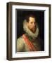 Portrait of Alessandro Farnese-Frans Pourbus I-Framed Premium Giclee Print