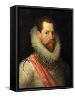 Portrait of Alessandro Farnese-Frans Pourbus I-Framed Stretched Canvas