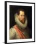 Portrait of Alessandro Farnese-Frans Pourbus I-Framed Giclee Print