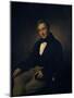 Portrait of Alessandro Manzoni-Hayez Francesco-Mounted Giclee Print