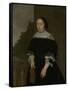 Portrait of Aletta Van Ravensberg, Wife of Jan Van Nes-Ludolf de Jongh-Framed Stretched Canvas