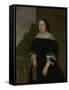 Portrait of Aletta Van Ravensberg, Wife of Jan Van Nes-Ludolf de Jongh-Framed Stretched Canvas