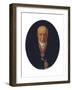 Portrait of Alexander Baranov, Chief of the Russian-American Company-Michail Tikhanov-Framed Giclee Print