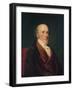 Portrait of Alexander Baring, Lord Ashburton (1774-1848), 1842-George Peter Alexander Healy-Framed Giclee Print