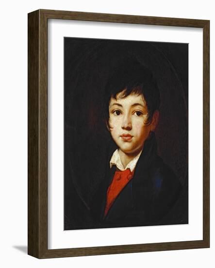 Portrait of Alexander Chelishchev, 1808-Orest Adamovich Kiprensky-Framed Giclee Print