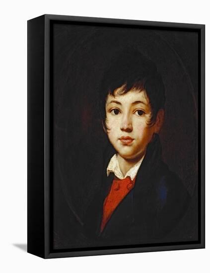 Portrait of Alexander Chelishchev, 1808-Orest Adamovich Kiprensky-Framed Stretched Canvas