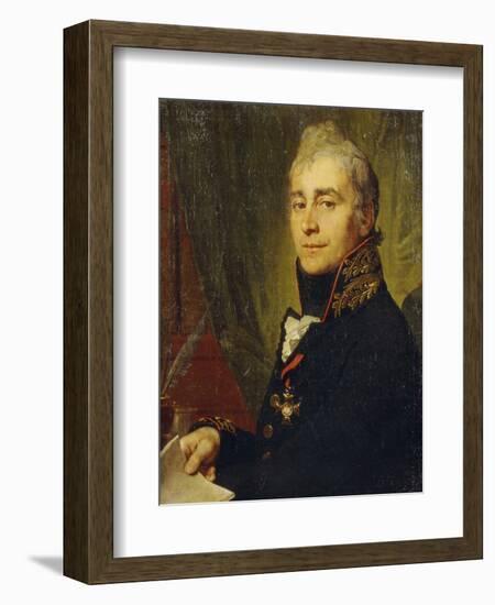 Portrait of Alexander Fedoseyevich Bestuzhev (1761-181), 1806-Vladimir Lukich Borovikovsky-Framed Giclee Print