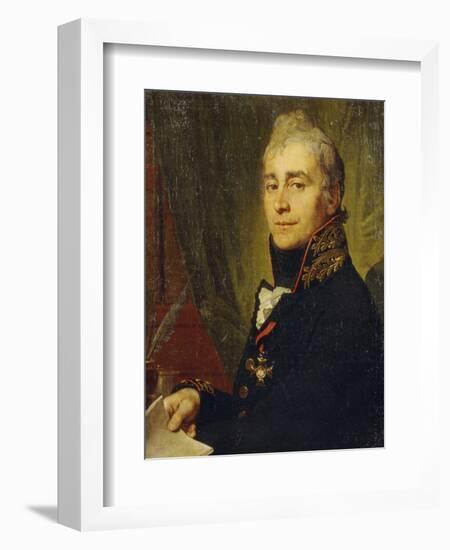 Portrait of Alexander Fedoseyevich Bestuzhev (1761-181), 1806-Vladimir Lukich Borovikovsky-Framed Giclee Print