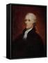 Portrait of Alexander Hamilton (1757-1804)-John Trumbull-Framed Stretched Canvas