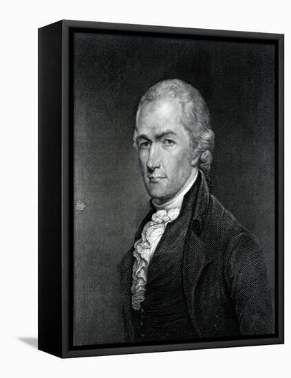 Portrait of Alexander Hamilton-null-Framed Stretched Canvas