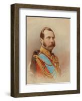 Portrait of Alexander II (1818-1881)-Ivan Raulov-Framed Giclee Print