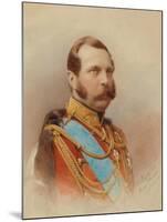 Portrait of Alexander II (1818-1881)-Ivan Raulov-Mounted Giclee Print