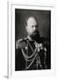 Portrait of Alexander III of Russia (1845-1894), Emperor of Russia-French Photographer-Framed Giclee Print