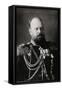 Portrait of Alexander III of Russia (1845-1894), Emperor of Russia-French Photographer-Framed Stretched Canvas