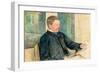 Portrait of Alexander J. Cassatt, c.1880-Mary Cassatt-Framed Giclee Print