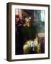 Portrait of Alexander Kerensky (1881-197), 1918-Ilya Yefimovich Repin-Framed Giclee Print