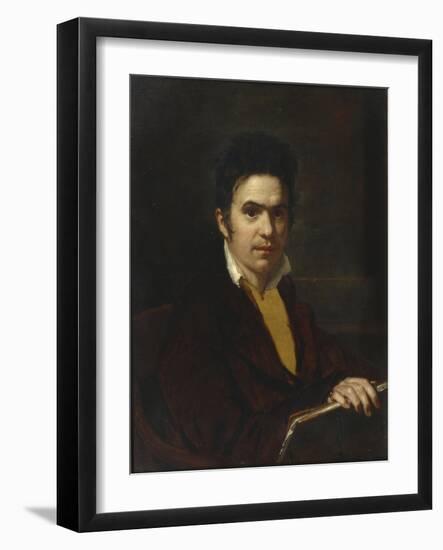 Portrait of Alexander Khristoforovich Vostokov (1781-186), before 1816-Orest Adamovich Kiprensky-Framed Giclee Print