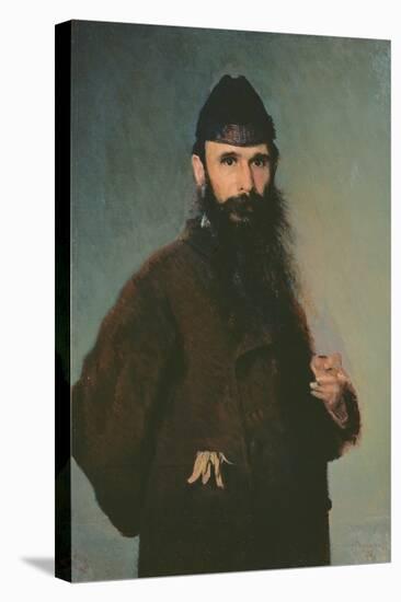 Portrait of Alexander Litovtchenko (1835-90), 1878-Ivan Nikolaevich Kramskoy-Stretched Canvas
