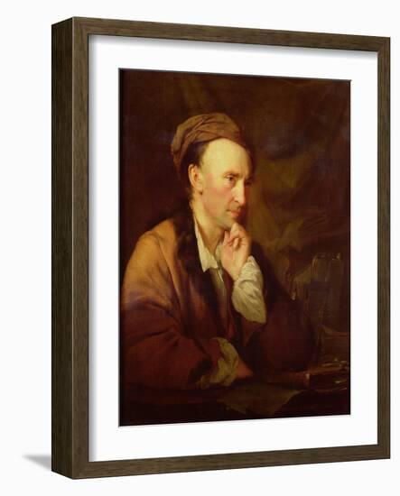 Portrait of Alexander Pope (1688-1744) English Poet-null-Framed Giclee Print