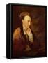 Portrait of Alexander Pope (1688-1744) English Poet-null-Framed Stretched Canvas