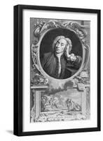 Portrait of Alexander Pope (1688-1744)-Arthur Pond-Framed Giclee Print