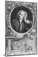 Portrait of Alexander Pope (1688-1744)-Arthur Pond-Mounted Giclee Print