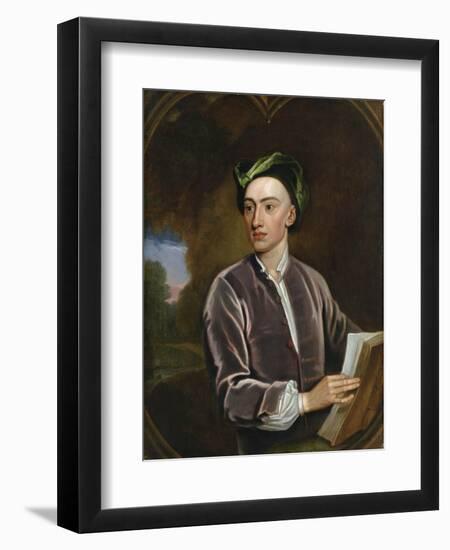 Portrait of Alexander Pope-Godfrey Kneller-Framed Giclee Print