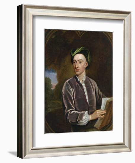 Portrait of Alexander Pope-Godfrey Kneller-Framed Giclee Print