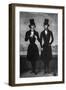 Portrait of Alexander Pushkin and Nikolai Gogol, First Quarter of 19th C-null-Framed Giclee Print