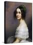 Portrait of Alexandra Amalie of Bavaria-null-Stretched Canvas
