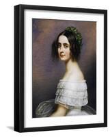 Portrait of Alexandra Amalie of Bavaria-null-Framed Giclee Print