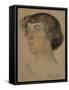 Portrait of Alexandra Mikhailovna Kollontai (1872-195), 1921-Nikolai Andreevich Andreev-Framed Stretched Canvas