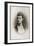 Portrait of Alexandra of Denmark (1844-1925), Queen consort of the United Kingdom-French Photographer-Framed Giclee Print