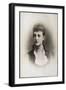 Portrait of Alexandra of Denmark (1844-1925), Queen consort of the United Kingdom-French Photographer-Framed Giclee Print