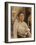Portrait of Alexandra Pavlovna Botkina (1867-195), 1901-Ilya Yefimovich Repin-Framed Giclee Print