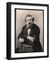 Portrait of Alexandre Dumas (1802-1870), French writer-French Photographer-Framed Giclee Print