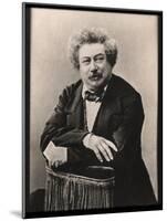 Portrait of Alexandre Dumas (1802-1870), French writer-French Photographer-Mounted Giclee Print
