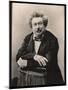 Portrait of Alexandre Dumas (1802-1870), French writer-French Photographer-Mounted Giclee Print