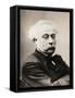 Portrait of Alexandre Dumas fils (1824-1895), French author and dramatist-French Photographer-Framed Stretched Canvas