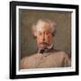 Portrait of Alexandre Dumas Fils (1824-95)-Georges Clairin-Framed Giclee Print