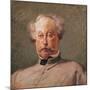 Portrait of Alexandre Dumas Fils (1824-95)-Georges Clairin-Mounted Giclee Print