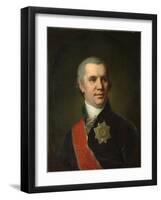 Portrait of Alexei Cyprian Rokosowski, before 1804-Vladimir Lukich Borovikovsky-Framed Giclee Print