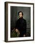 Portrait of Alexis De Tocqueville (1805-185)-Théodore Chassériau-Framed Giclee Print