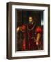 Portrait of Alfonso D'Este-Duccio Di buoninsegna-Framed Giclee Print