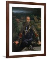 Portrait of Alfonso I D'Este-Dosso Dossi-Framed Giclee Print
