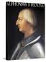 Portrait of Alfonso V of Aragon-null-Stretched Canvas