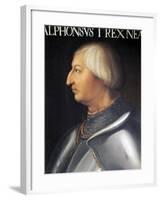 Portrait of Alfonso V of Aragon-null-Framed Giclee Print