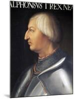 Portrait of Alfonso V of Aragon-null-Mounted Giclee Print