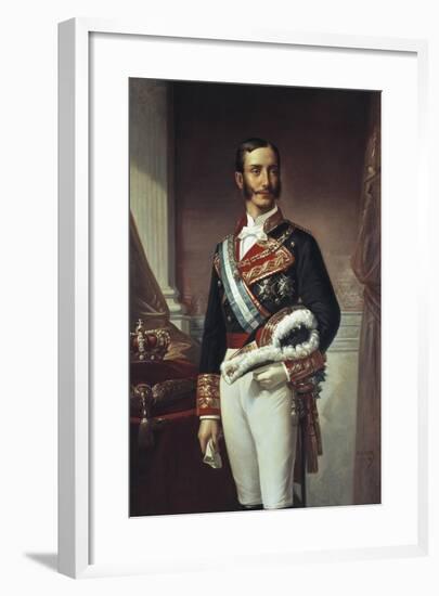 Portrait of Alfonso XII-null-Framed Giclee Print